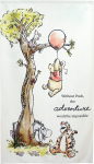 Noren Kobo Disney Gobel&auml;&auml;n Winnie the Pooh Plakat Kaup Noren Kardin Ruumijagaja Kardin 85cm Lai x 150cm Pikk Winnie the Pooh Seiklused