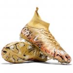 Meeste Jalgpallikingad Naastudega Treening Poisid V&auml;lisspordi Jalgpallisaapad T&auml;iskasvanud Pikkade Naastudega Libisemiskindlad Naastud Hingavad M&auml;ngu Tossud 34 kuld