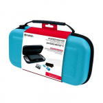 Nacon pack de 3 &eacute;l&eacute;ments Bleu pour Switch 2 | 1 pochette rigide | 1 protection d'&eacute;cran | Boite de rangement pour jeux sinine