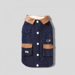 Talvised Koerariided Denimist Teksist Vest Mantel Jakk Kutsikas Yorkie Pomeraanlane Puudel Bichon Frise &Scaron;nautser Mops Koerariided R&otilde;ivad XS（old） tumesinine v&auml;rv