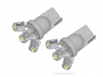 Aya LED T&ouml;&ouml;koja Nissan NV350 Karavani numbrim&auml;rk numbrim&auml;rk, LED, Nichia T10, Komplekt 2 tk, 3 shot type valge