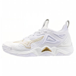 Mizuno Naiste Wave Momentum 3 'Valge Kuld' Tossud V1GA231245 43