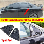 Mitsubishi Lancer EX X EVO 2008-2018 Tagaklaasi K&uuml;ljeventilatsiooni Katte Liist Auto Tarvikud Autode Osad S&uuml;sinikkiud Gloss Black