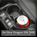 Peugeot 2008 GT veetassi hoidiku hoiuklambrile auto veoauto joogipudeli organiseerija uksekinnitus joogialus