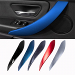 Auto uksek&auml;epideme katte trimmi vahetus BMW F30 F80 F31 F32 F33 F34 F35 F36 3 4 3gt seeria 2012-2018 Carbon Look Outer jaoks 4 Pcs Sports Red