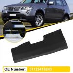Auto tagumise kaitseraua pukseerimissilma katte kork Must BMW X3 E83 2006-2010 jaoks 51123416243 US