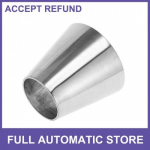 Exhaust Pipe Tubing Piping Adapter 1.5  OD to 2.5 OD 304 Stainless Steel