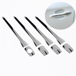 For Citroen C-QUATRE C4L Peugeot 3008 408 308 208 301 New Stainless steel Car Door Handle Covers trim Overlay Styling