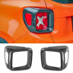 Auto tagatulede katte liist Jeep Renegade 2016 2017 2018  2022 Lambi kate Tagatule kaitsja Dekoratiivsed tarvikud Chrome 2pieces