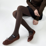 30% Vill Naiste Sukap&uuml;ksid S&uuml;gis Talv Mugavad Tights T&uuml;drukute P&otilde;hilised Alumised Leggingsid Pikad Sukad Must Valge Pruun Hall One Size pruun