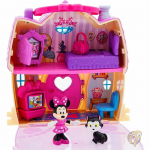 Disney Store ametlik Minnie Hiire klubimaja m&auml;ngukomplekt interaktiivne m&auml;ngumaja noorem Mickey poseeriv kassikujuke 13-osaline komplekt.