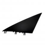 Triangle Triangular Plate 1495632-00-B For Rearview Mirror Gloss Black Quick tallation Triangle Trim Easy To Use