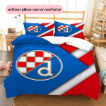 GNK Dinamo Zagreb Jalgpalliklubi Muster Voodipesu Tekikott Komplekt Kodu Kaunistus Kingitus (1 * tekikott + 2 * padjap&uuml;&uuml;ri ilma s&uuml;damikuta) 135x200cm