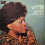 LP plaat JESSYE NORMAN GEWANDHAUSORCHESTER Richard Strauss Vier Letzte Lieder 6514322 PHILIPS 1983 Euroopa Klassikaline Kasutatud