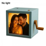 Ainulaadne valgustatud klapp-fotoalbum k&auml;siv&auml;ndaga 3D-prinditud fotoalbum personaliseeritud foto klappraamat kingitused