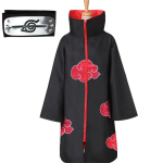 Naruto Akatsuki Organisatsioon Punase Pilve R&uuml;&uuml; Pikk mantel Uchiha Itachi Cosplay Kotka Organisatsiooni Keep Anime Komplekt Cosplay M must
