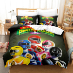 1995 Mighty Morphin Voodipesukomplekt &Uuml;heinimese Twin T&auml;iskasvanu Queen King Suurusega Voodikomplekt T&auml;iskasvanu Laste Magamistoa Tekikott Komplekt 3D 150*200cm 3pcs