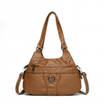 Pehme PU nahast &otilde;lakotid naistele Luksuslik k&auml;ekott Naiste kott Disainer V&auml;ike vabaaja kandekott kollane