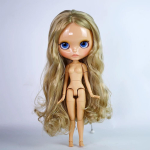 ICY DBS Blyth Nukk P&auml;evitusnahk Matt N&auml;gu L&auml;ikiv N&auml;gu Poutivad Huuled 30CM BJD 19 Liigendiga Keha Nukk DIY Meik Kost&uuml;&uuml;m Nukk Kingitus M&auml;nguasi Only doll-no 9 hands beige