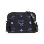 MCM Visetos Kevad Suvi 2022 Mini Akvarellpritsmetega Nahast Rahakott Naiste rahakott Lilla MXLCSSX01U4001 Basic Set (Bag+Dust Bag)