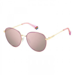 Lunettes de soleil - POLAROID - PLD 6215/S/X - M&eacute;tal - EYR GOLD PINK - Unisexe