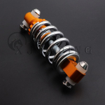125mm Rear Shock Absorbers 450 LBS Fit For Electric Bicycle Scooter,E Bike spring shock absorber accessories 1 pcs black