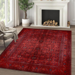 Idamaised Punased Vaibad P&auml;rsia Vintage Stiilis Vaibad Elutuppa &Uuml;lisuur Punane Vaip Koridori Jooksja Sissep&auml;&auml;s Traditsiooniline Uksematt 80x120cm