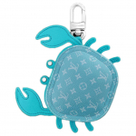 Louis Vuitton Krabi Kirjalogo T&otilde;mblukuga M&uuml;ndikott K&otilde;rvaklapikott Nahk L&otilde;uend Naiste Aksessuaarid Sinine M01930 Blue
