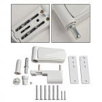 Hing Hing, Ukse lipphinge H&uuml;drauliline vaikne puhver 3D Hing Hinged Nr S02-M04 Aken Euroopa stiilis Disainitud Pood China Mainland