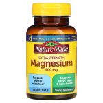 Nature Made, Magneesium, Eriti tugev, 400 mg, 60 pehmet kapslit