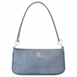 Calvin Klein Uus Mood Denim T&otilde;mblukuga K&auml;e All Kangast &Otilde;lakott Keskmine Naiste kotid Hele-Sinine 4F3217G-VGO Basic Set (Bag)