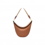 Loewe Luna Skulpturaalne Kumer Kahehuulega Avatav Eemaldatava &Otilde;larihmaga Hobo Kott Naiste Hobo Kott Pruun A923PL9X07-3627 Basic Set (Bag+Dust Bag)