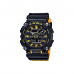 Casio G-Shock T&ouml;&ouml;stusdisaini Teema T&auml;navamoe Kvartsikell Meeste kellad Must GA-900A-1A9 Black Dial Yellow Strap