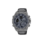 Casio Edifice nutitelefoniga &uuml;henduv seeria P&auml;ikeseenergial t&ouml;&ouml;tav Bluetooth-traadita topelt-LED-loenduriga kvartsliikumisega kell Meeste kellad ECB-900MDC-1A Random Watch Box,Gray Watch Case gray