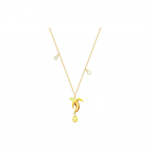 Swarovski No Regrets Armas V&otilde;luv L&otilde;bus Banaan Kaelakee Naiste kaelakee 5457504 Box (Random Color)