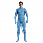 Loominguline kehakost&uuml;&uuml;m T&auml;iskasvanud Unisex Cosplay Kost&uuml;&uuml;m Lumihundi Prindiga T&auml;iskatte Zentai Kehakost&uuml;&uuml;m Sabaga Peokost&uuml;&uuml;m Riided M&uuml;&uuml;k S