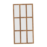 Dekoratiivne seinaklaas Minimalistlik imitatsioonaken Seinapeegel Seinakujundus elutuppa, talumajja, vannituppa, k&ouml;&ouml;ki, magamistuppa white