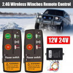 12V 24V elektrilise vintsi l&uuml;liti juhtpuldi juhtmevaba kaugjuhtimispuldi tarvikud Jeep Off Road 4x4 ATV haagispaadile universaalne CHINA