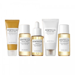 SKIN1004 Madagaskari Centella reisikomplekt (5 eset) &ndash; Oluline rahustav ja niisutav nahahoolduskomplekt tundlikule nahale, TSA-s&otilde;bralikud K-Beauty miniatuurid