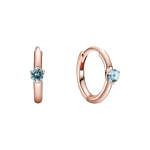 Pandora Roosa Kuld Sinine &Uuml;ks Kivi K&otilde;rvar&otilde;ngad Naiste k&otilde;rvar&otilde;ngad 289304C02 Box,Rose Gold/Blue