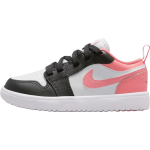 Jordan Air Jordan 1 Low top Basketball Shoes White Black Pink Children Aged 3 7 Years Old DR9748-025 33.5 black