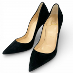 Suurep&auml;rased Christian Louboutin kingad SO KATE 120 must seemisnahk Naiste 35 Kasutatud