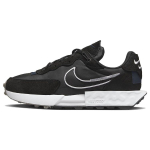 Nike Fontanka Waffle Must Valge Naiste Tennised Tume-Obsidiaan Kumm-Helepruun DC3579-005 36.5