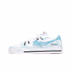 Nike Court Legacy Rula Kingad Unisex Madal L&otilde;ige Valge Sinine DH3162-100(Team83-) 43