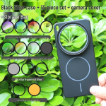 VIVO x300 Ultra Mobiilne Objektiiv ja Kaitse&uuml;mbris Fotograafia Komplekt &ndash; CPL Polariseeriv Filter Kaasas x300ultra green