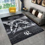 CR7 Kits Ronaldo Jalgpallit&auml;ht Vaip M&auml;ngutoa Magamistoa Elutoa Diivani Kodu Kaunistuseks, Lasteala Vaip Libisemiskindel P&otilde;randamatt Kingitus 80x120cm
