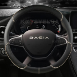 Mikrofiiber nahast auto roolikatete Dacia Logan Sandero Duster Lodgy Jogger Dokker Spring 2017-2024 Autotarvikud beež
