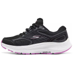 Skechers Go Run Consistent 2.0 Twilight Kingad Mugavad Spordiks Hingavad Sobivad Madalad Jooksujalatsid Naiste toss Must Lilla 128606-BKFS 36