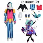Fizzarolli Cosplay Kost&uuml;&uuml;m Topid P&uuml;ksid M&uuml;tsiga Kaunistused Kindad T&auml;iskomplekt Rolli m&auml;ngimine Halloweeni Karnevali Kost&uuml;&uuml;m &Uuml;likond S