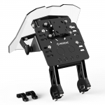 Universaalne GPS-i kinnitusklamber Mini tuuleklaasikomplekt KTM 690 SMC 2008-2024 Husqvarna 701 Enduro Supermoto 2016-2024 GasGas 700 SM ES jaoks must